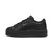 PUMA Karmen Ii L Sneaker voor dames, Puma Black Puma Zwart Puma Zilver, 38.5 EU