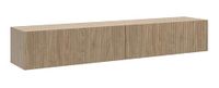 Selsey Nolie TV-kast, board, sideboard, televisiekast, 175 cm, hangend eiken, geolied