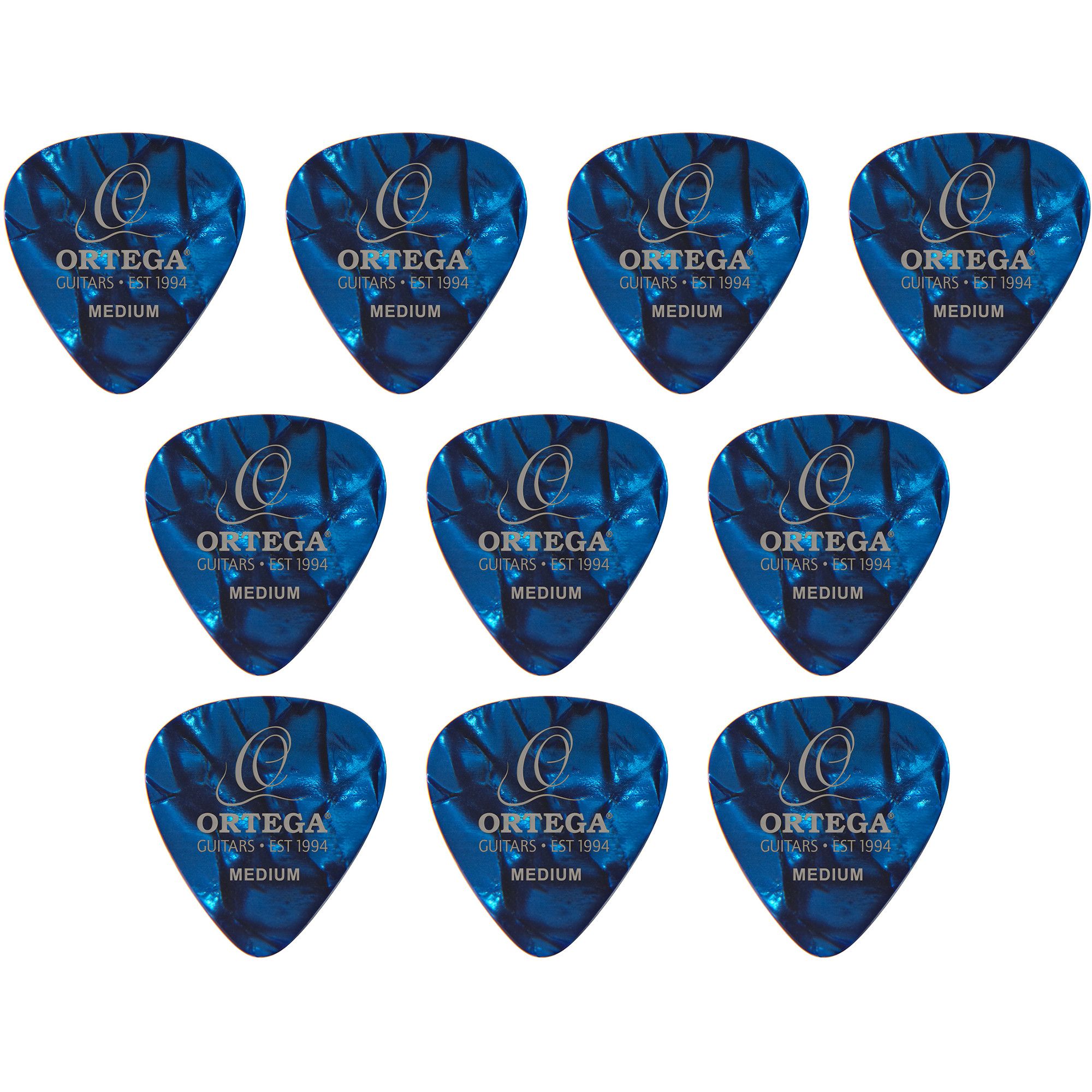 Ortega OGP-BP-M10 plectrumset gitaar 10 stuks