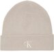 Calvin Klein Accessories Beanie van viscosemix met logostitching