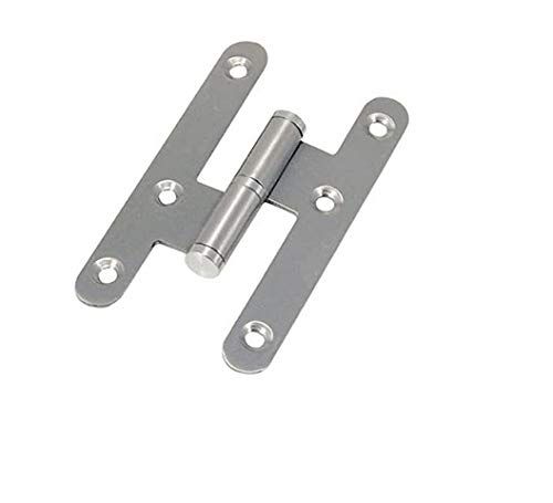 Jdel 4 stuks bouten, nikkel, ronde rand zonder rand, 100 mm links, 100 mm