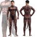 CosplayDogs Combinaison Cosplay Loup-Garou WEREWOLF Marron