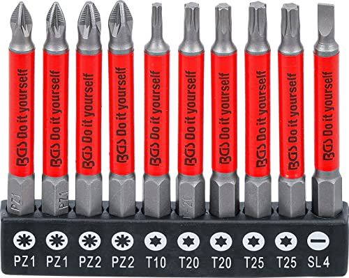 BGS Diy 4831 | Anti-slip bitset | magnetisch | 70 mm | 10-delig