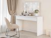 EVELINE table de maquillage blanc