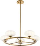 Kichler LED Kroonluchter | 3W 3000K 1500Lm 30 | IP44 | Dimbaar | Fox Gold