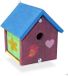 Windhager Vogelhuis Robin, Hangend, Kunststof, Hout, Zwart, Kant-en-klaar, Inclusief verfset