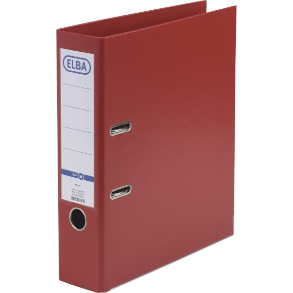 Elba Smart Pro+ Ordner A4 80mm PP Rood - 10 stuks