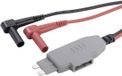 VOLTCRAFT MS-4 Meetadapter Steekzekeringsstekker - Banaanstekker 4 mm Isolatiehuls Zwart, Rood