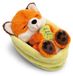 Lapin en peluche - Avec carotte - Pour enfants