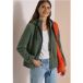 Manteau en laine avec capuche
