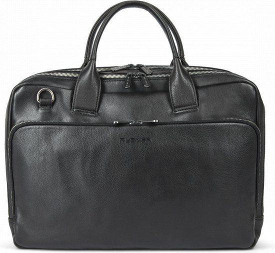 Plevier Larry laptoptas 16 inch zwart