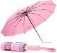 TANNESS Winddichte paraplu, 10-rib waterdichte en compacte paraplu met automatische open/sluitfunctie en ergonomische handgreep, opvouwbare mini-paraplu - sterke paraplu's voor wind en regen, roze