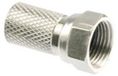 Goobay Twist-on F-connector 7,0 mm, van zink met nikkel contacten