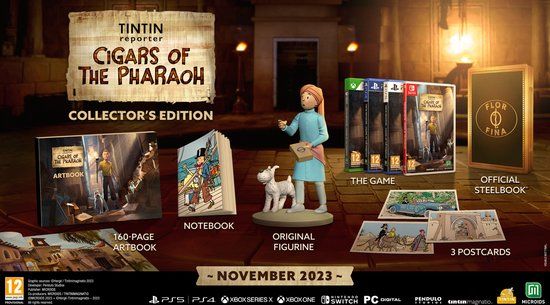 Mindscape Tintin Reporter: Cigars of the Pharaoh Collector's Edition - PS5