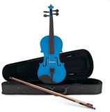 Gear4music 1/2 Studieviool, Blauw