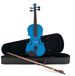 Gear4music 1/2 Studieviool, Blauw