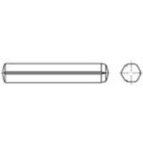 TOOLCRAFT 136291 Goupille cylindrique (Ø x L) 6 mm x 70 mm Acier 100 pièce(s)