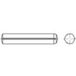 TOOLCRAFT 136291 Goupille cylindrique (Ø x L) 6 mm x 70 mm Acier 100 pièce(s)