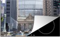 Merkloos KitchenYeah® Inductie beschermer 77x51 cm - Station - New York - Taxi - Inductie beschermer