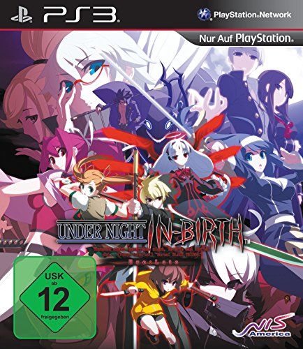 Under Night In-Birth EXE: Late - PS3 - German Box - English in game