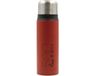 Laken thermosfles roestvrijstaal Rood 0.5L met drinkmok, dubbelwandige rvs drinkfles