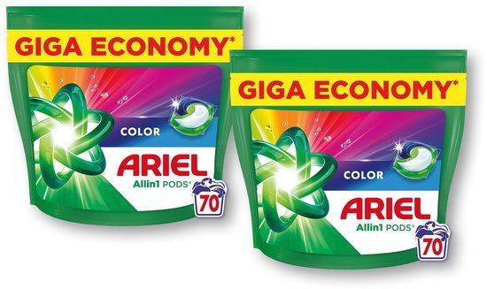 Ariel wasmiddel pods – Color All-in-1 | 140 wasbeurten