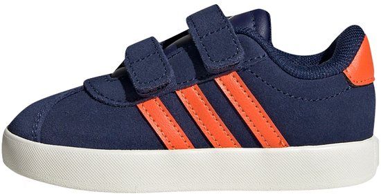Adidas VL Court 3.0 Sneakers blauw Leer Synthetisch