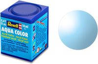 Revell Hobbyverf Acrylverf - Aqua #752 Blue - Clear - Acryl - Verf potje - 18 ml