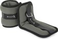 Markenlos Shenzhen Haorui Industrial Technology Co., Ltd. Enkel-pols-arm-beengewichten set van 2 - Verstelbare riem - 05 kg tot 23 kg - Verstelbaar gewicht - 15 lb - Dames en heren - Grijs