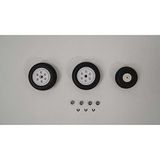 E-Flite EFL87890 Wielset: F-16 Falcon-Gray 80mm EDF, Multi