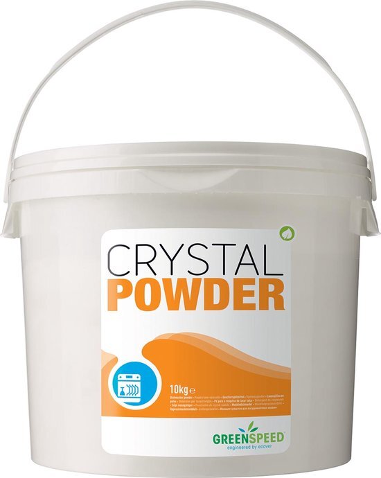 GREENSPEED by ecover Greenspeed vaatwaspoeder Crystal Powder emmer van 10 kg