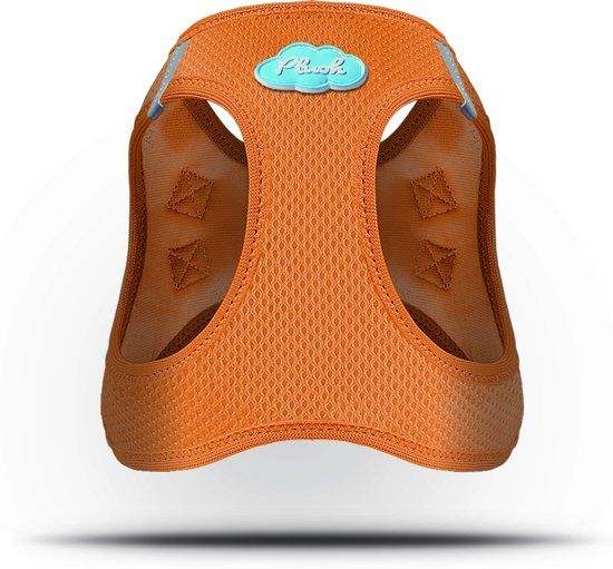 Curli Air-Mesh - hondentuig - 3XS - borstomvang 24-28 cm - Oranje