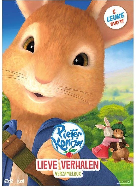 JUST ENTERTAINMENT Pieter Konijn - Lieve Verhalen Box - DVD - 5 stuks