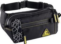 Cressi Koala Pouch Black - Unisex waterafstotende heuptas geschikt voor aquatische activiteiten, zwart, eenheidsmaat