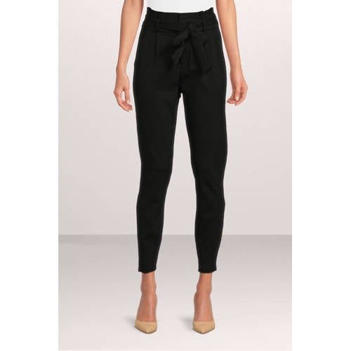 VERO MODA VMEVA Cropped Trousers - Black