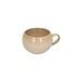 Dille &amp; Kamille Tasse en grès, émail réactif, couleur sable, Ø 9 cm