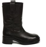 Steve Madden Dameslaarzen Benedict Zwart Leer