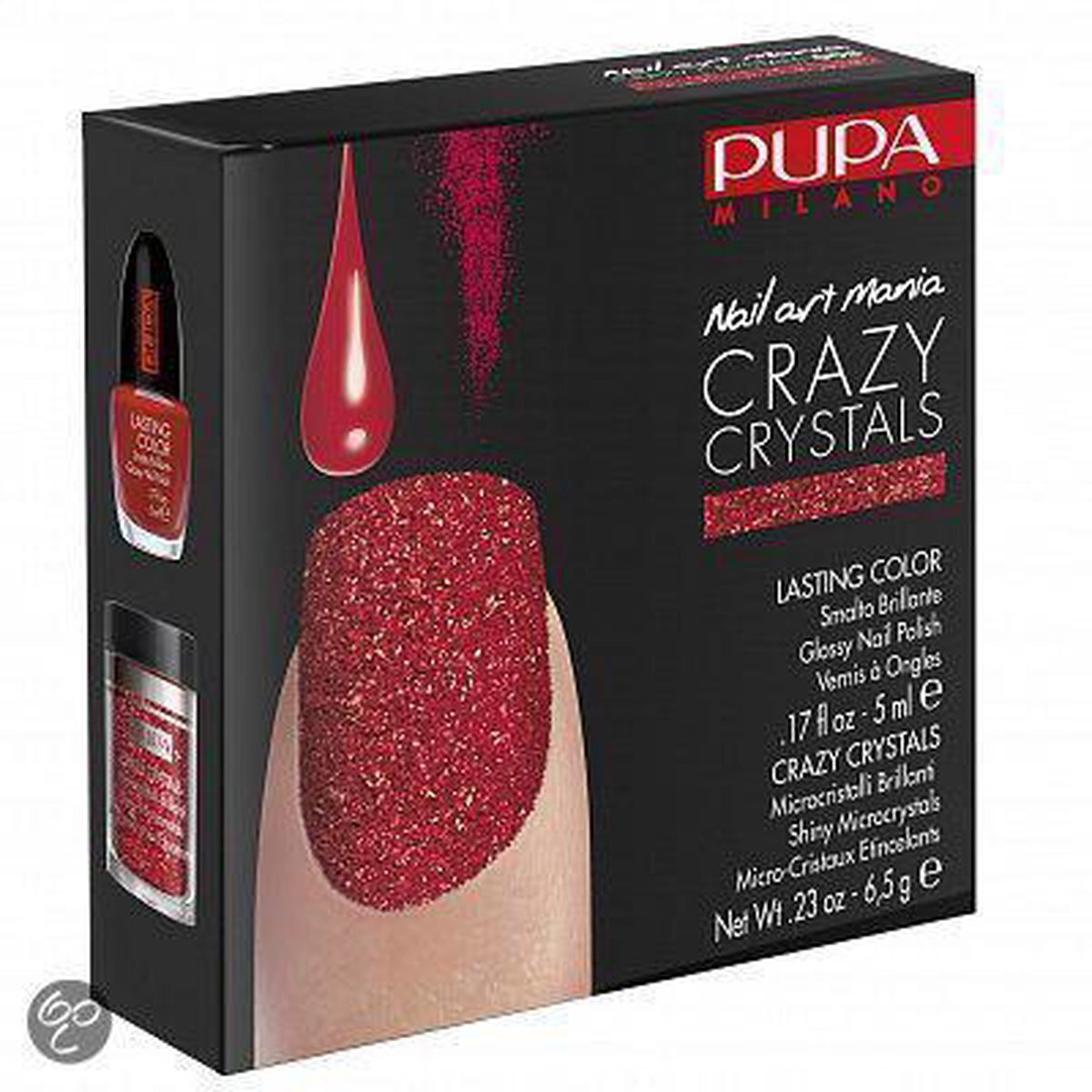 Pupa Milano Nagellak Nailart Crystals Nailart Crazy