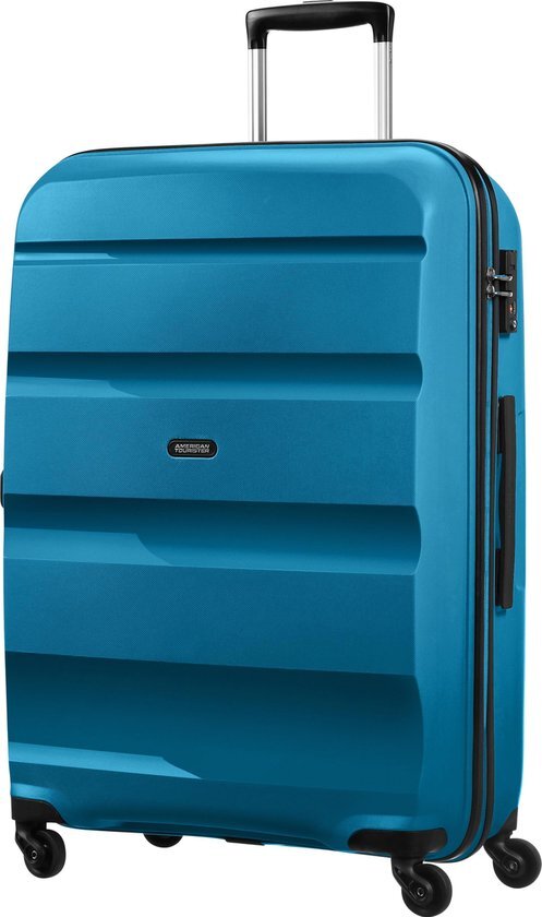 American Tourister Bon Air Spinner L seaport blue Harde Koffer Blauw