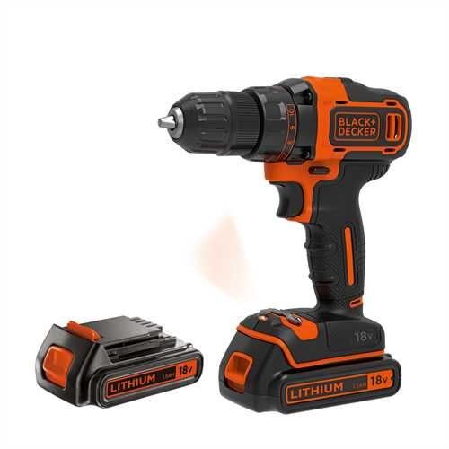 BLACK+DECKER BDCDD186KB - Boormachine - 18V - 40Nm - Zwart/Oranje