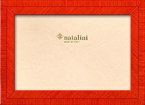 Natalini BIANTE ARANCIO 10X15 fotolijst met ondersteuning voor tafel, tulipwood, oranje, 10 x 15 x 1,5