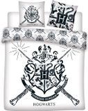 Harry Potter Dekbedovertrek blanc - 240 x 220 cm Polyester