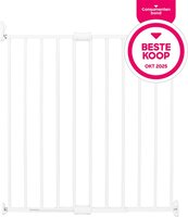 Puck Traphekje Wit - Wit - Schroefbevestiging - Metaal - 97 cm breed