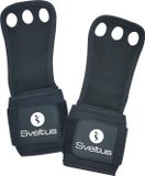 Sveltus Fitness Handschoenen Leer/neopreen Zwart Maat S/M