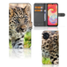 B2Ctelecom Samsung Galaxy A04e | Telefoonhoesje | Met pasjeshouder | Baby Luipaard