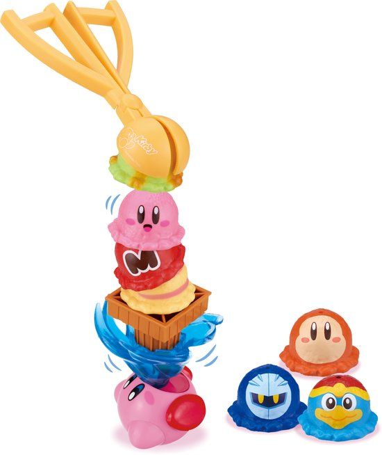 EPOCH Games Kirby Ice cream Tower - Familie spel vanaf 4 jaar 1-4 spelers