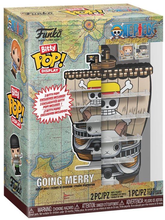 Funko One Piece Going Merry (Bitty Pop! Display) Unisex Funko Pop!