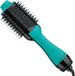 Revlon Volume föhnborstel, turquoise blauw, ionentechnologie, 2 snelheden, 3 warmtestanden, keramische coating
