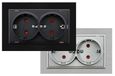 PC-frame voor 3 modules, wit