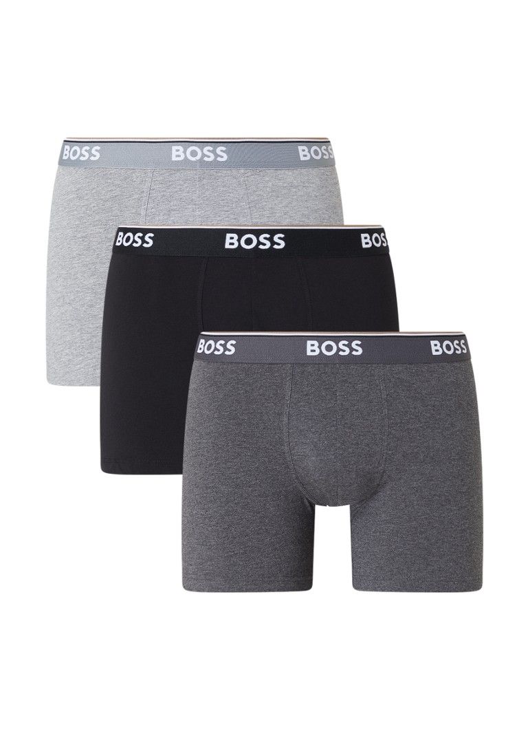 HUGO BOSS Boxershorts 3-Pack with Logo Band